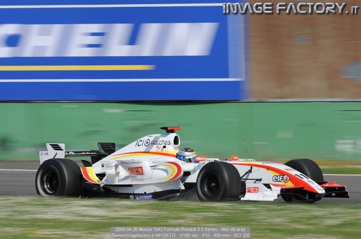 2008-04-26 Monza 1542 Formule Renault 3.5 Series - Aleix Alcaraz